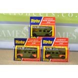 Dinky Toys 604 Land Rovers Bomb disposals in original packaging from private collector for 30 years
