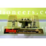 Dinky Toys 662 German Static 88 mm gun with crew in original packaging from collector for 30 years