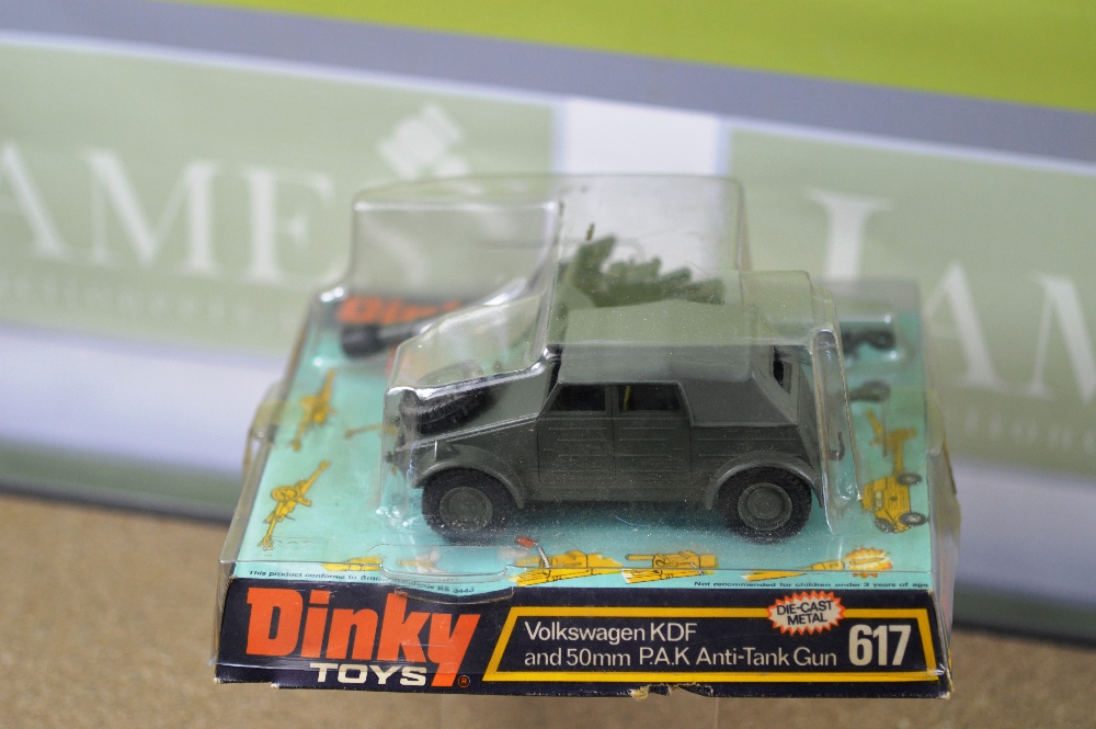 Dinky Toys original 617 VW KDF And Pak gun packaging from private collector for 30 years - Image 2 of 2