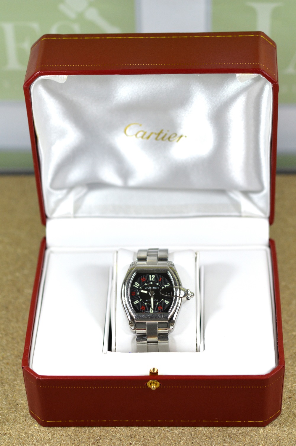 Gentlemans Cartier Roadster watch,boxed,tested RRP £3995 - Image 6 of 6