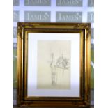 Giacometti Original Lithograph 1963 Professionally framed appraised at £1495.00