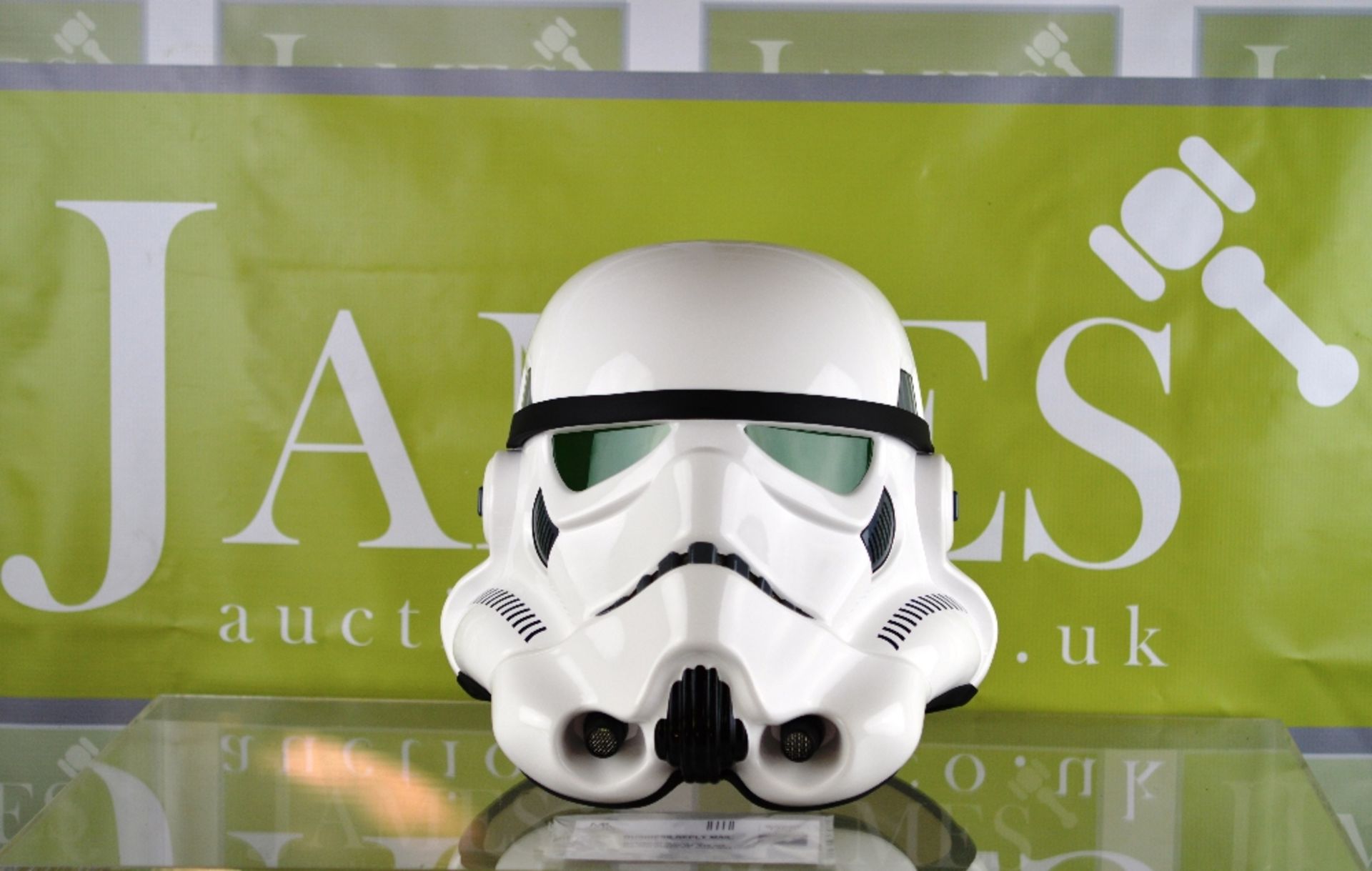 Master replica lifesize 1:1 stormtrooper mask comes with all original packaging, mint example - Image 4 of 4