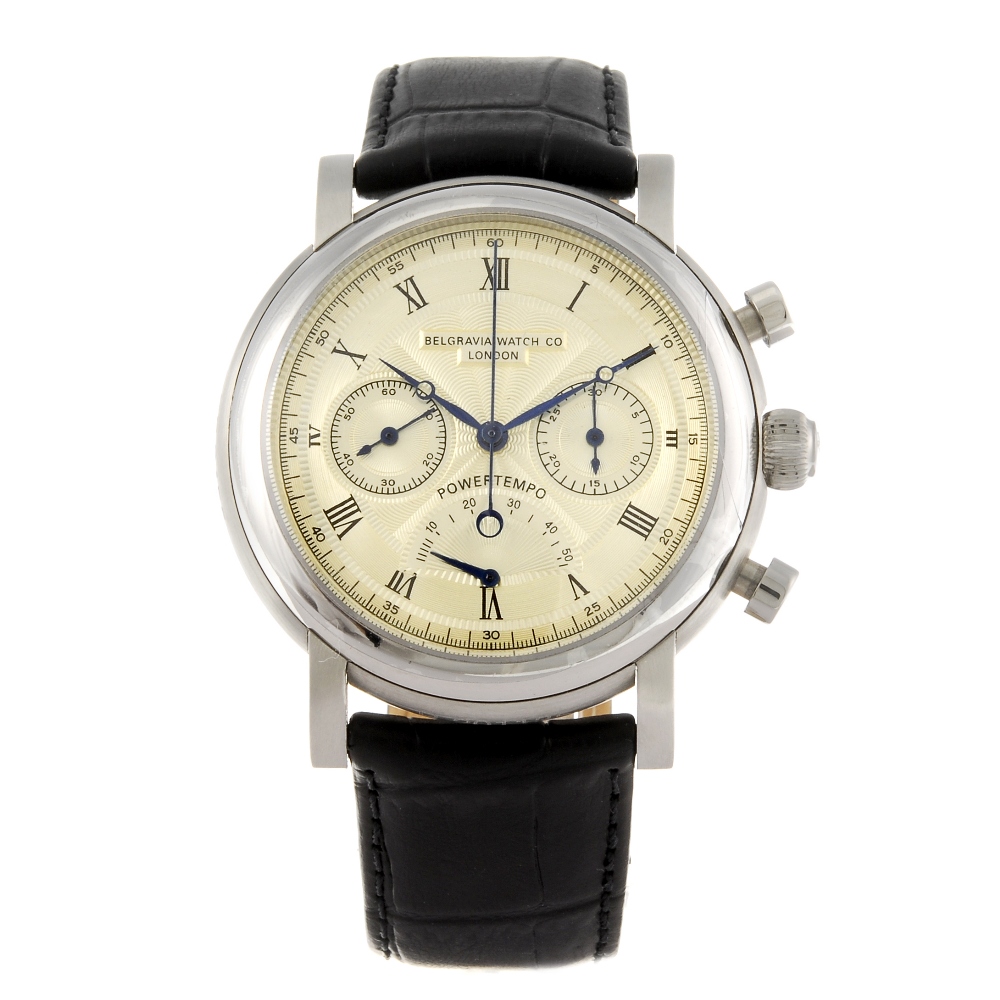 BELGRAVIA WATCH CO. - a new limited edition(500) gentleman`s Power Tempo chronograph wrist watch