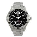 TAG HEUER - a gentleman's Aquaracer bracelet watch. Reference WAF1010, serial EEE5875