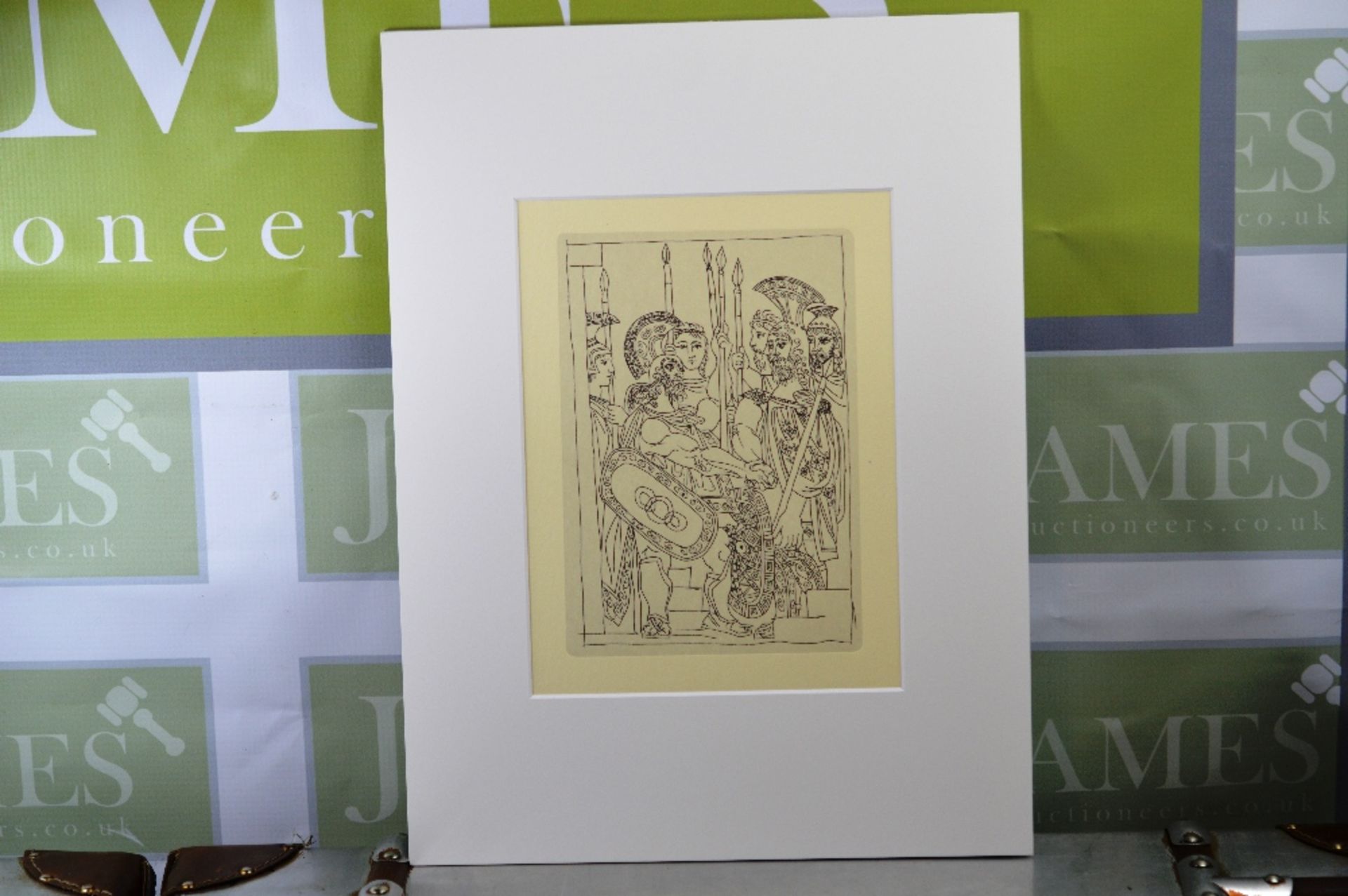 PABLO PICASSO LYSISTRATA OLD 1973 WITH COA FROM A PRIVATE COLLECTOR - Image 2 of 2