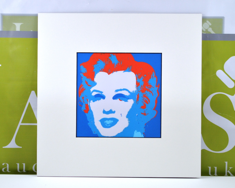 Andy Warhol Serigrapy Marilyn Monroe 1987 Ltd Edition COA included - Image 3 of 3