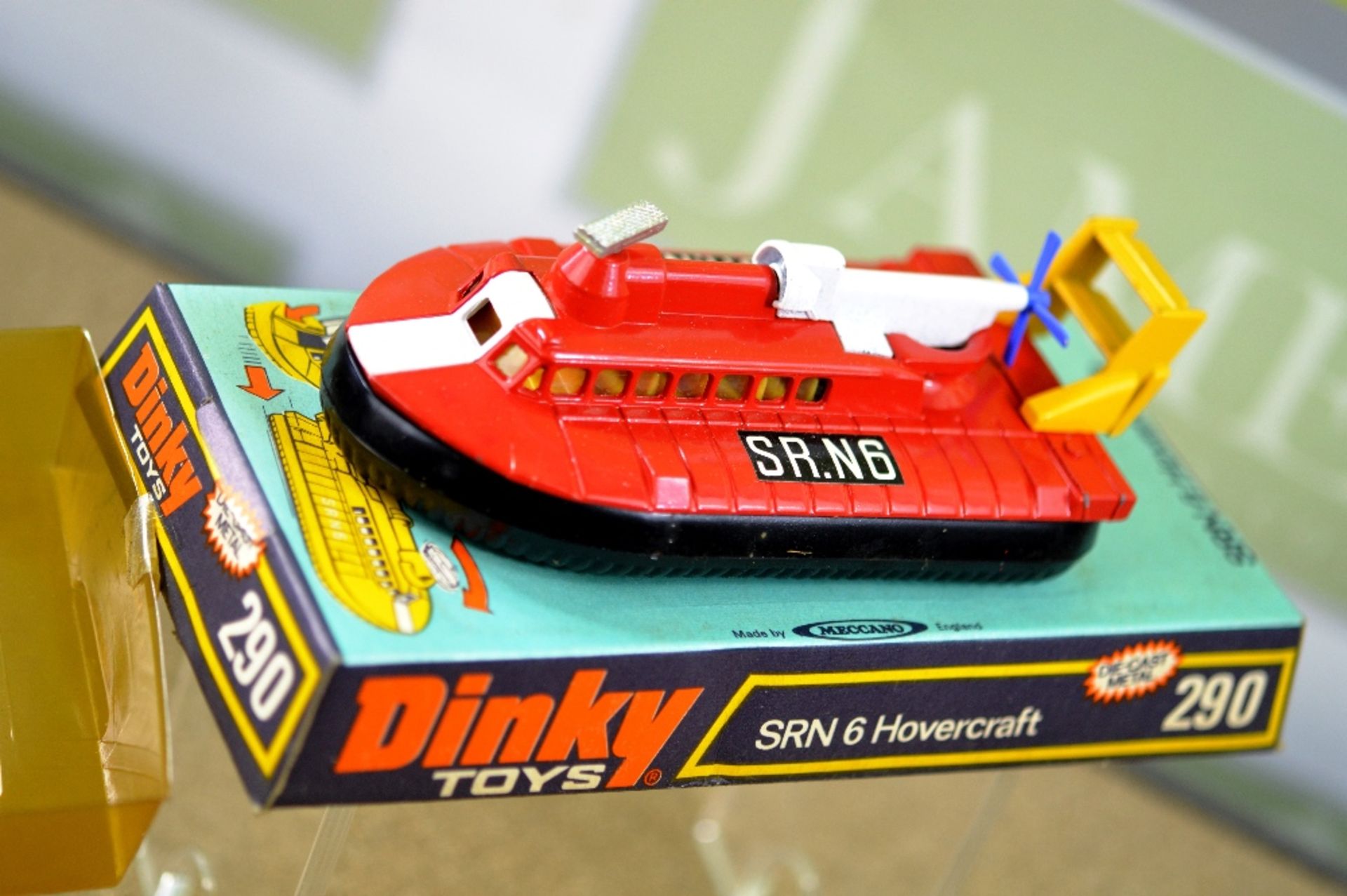 Dinky Toys 290 SRN 6 Hovercraft  in original packaging from private collector for 30 years