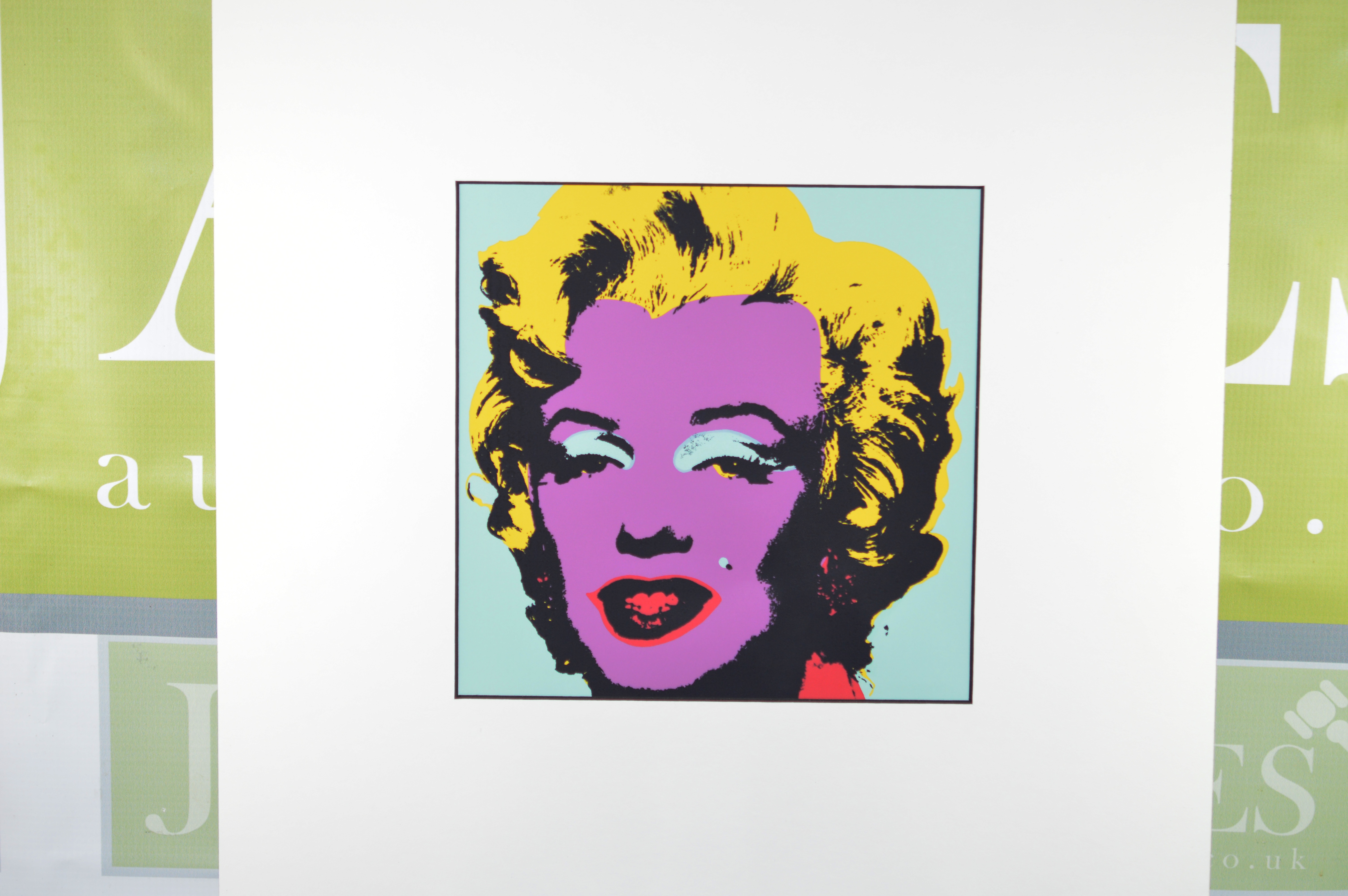 Andy Warhol Serigrapy Marilyn Monroe COA included
