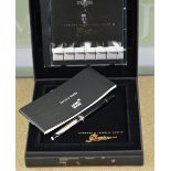 MONTBLANC MEISTERSTUCK CHOPIN 145 PLATINUM FOUNTAIN PEN LTD EDITION rrp £399