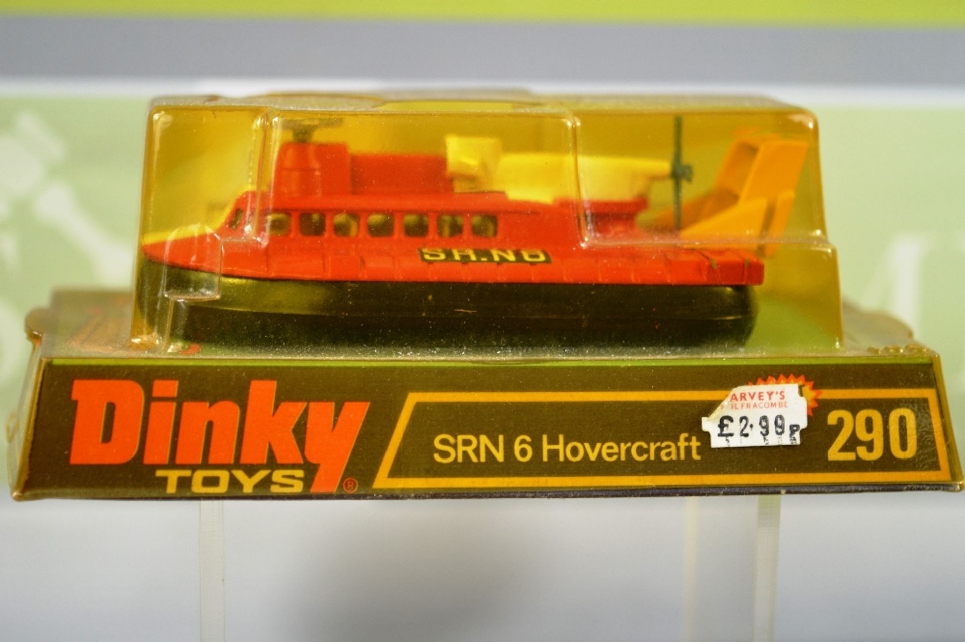 Dinky Toys 290 SRN 6 Hovercraft  in original packaging from private collector for 30 years - Image 2 of 3
