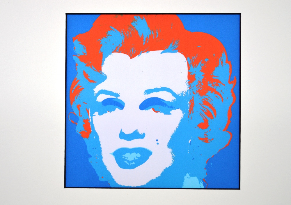 Andy Warhol Serigrapy Marilyn Monroe 1987 Ltd Edition COA included