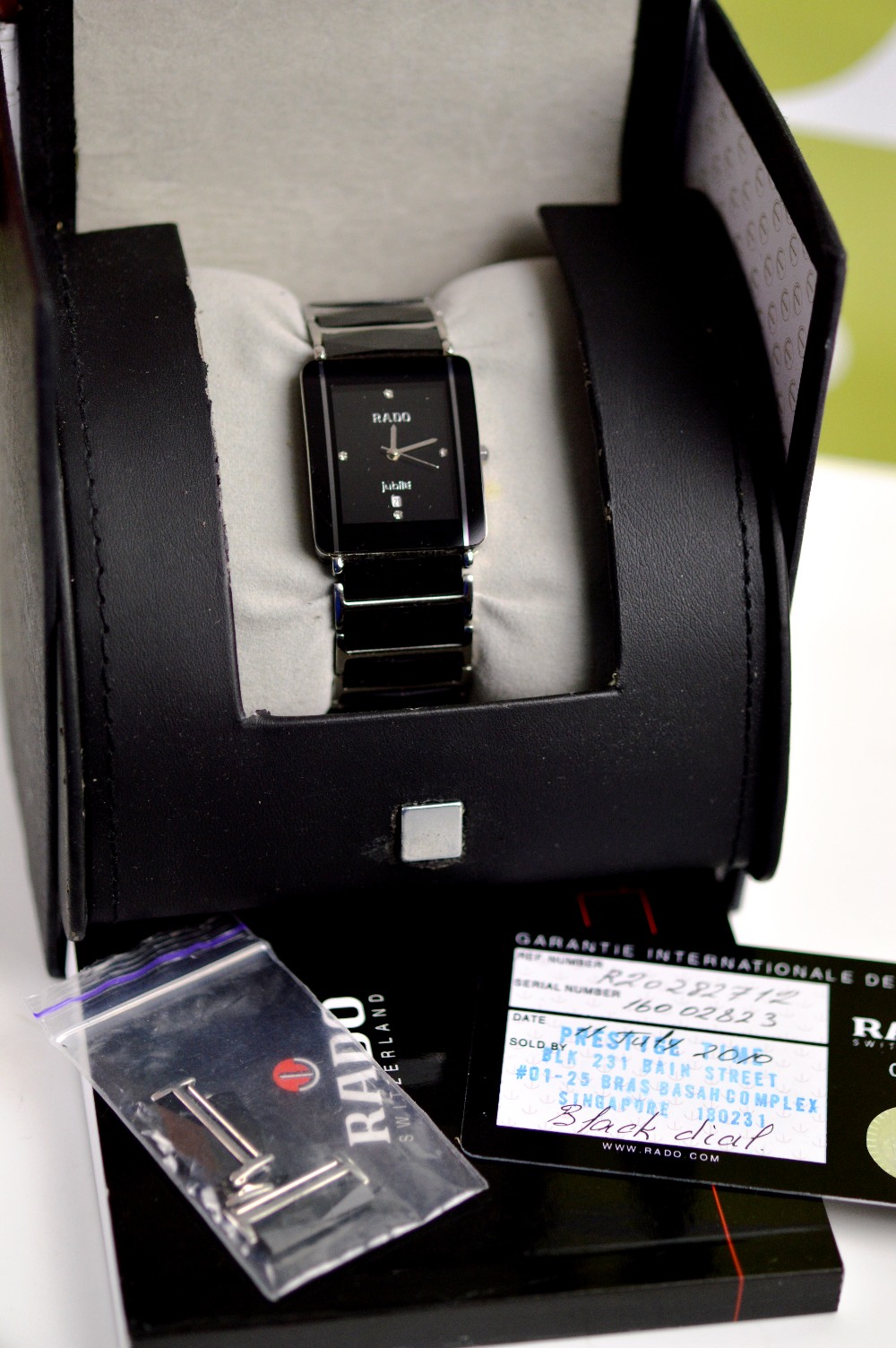 Mens Rado Jubile Diamond marker edition, original boxed example with issue card etc - Image 3 of 7