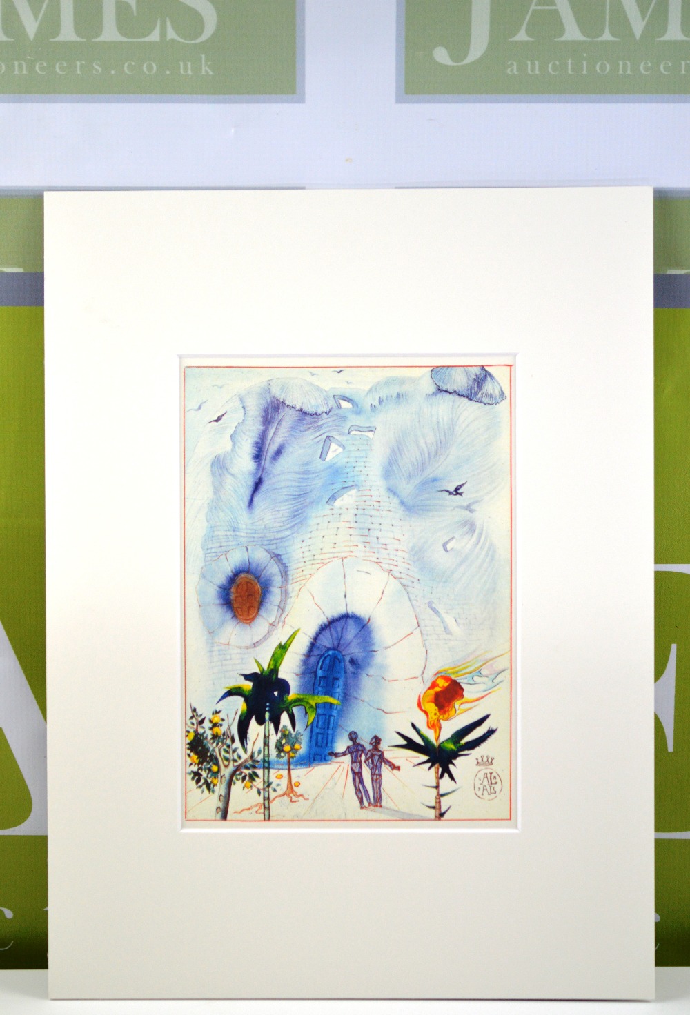 Salvador Dali 1-2500 worldwide lithograph ltd Edition, Certificate of authenticty included - Image 2 of 3