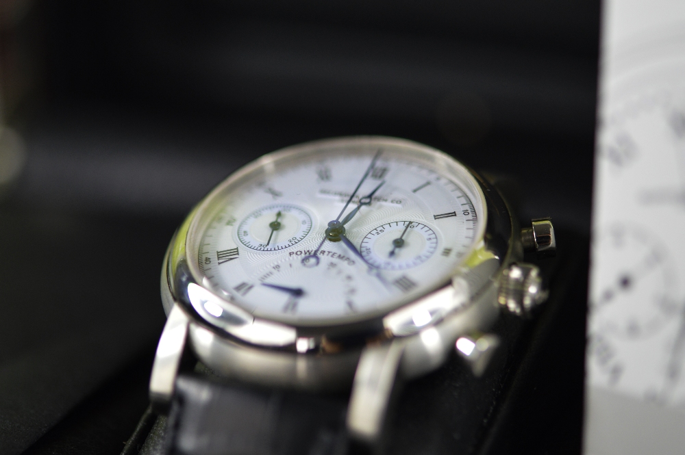 BELGRAVIA WATCH CO. - a new & boxed ltd edition gentleman's Power Tempo chronograph wrist watch. - Image 3 of 7