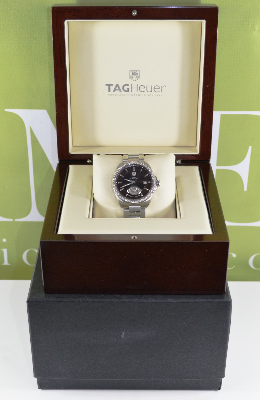 Tag Heuer Grand Carrera RS6 Diamond 1.13 Ct Special edition  RRP £6000! - Image 4 of 11