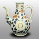 Early Arita porcelain vinegar ewer, 18th centuryA late 18th century Arita oil ewer, decorated with