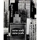 Lörinczy, György. New York, New York. Mit 96 Photographien u. 2 blauen Transparenpapieren. Budapest,