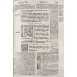 Gratianus. Decretum Gratiani emendatum et notationibus illustratum. Mit Titelholzschnittvignette
