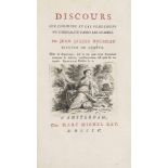 Rousseau, Jean Jacques. Discours sur l'origine et les fondemens de l'inegalité parmi les hommes. Mit