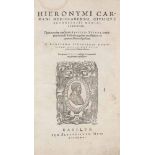 Medizin - - Cardanus (Cardano), Hieronymus. Opus novum, cunctis de sanitate tuenda. Mit