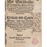 Johann Albrecht I. & Ulrich, Herzöge zu Mecklenburg. Policey und Landtordenunge, auffs newe