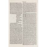 Inkunabeln - - Silius Italicus. Punica. Commentarii Petri Marsi. Venedig, J. Tacuinus, 20. IX. 1493.
