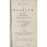 Rehfues, Philipp Joseph. Briefe aus Italien während der Jahre 1801, 1802, 1803, 1804, 1805, mit