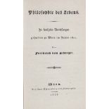 Schlegel, Friedrich. Philosophie des Lebens. In funfzehn Vorlesungen gehalten zu Wien im Jahre 1827.