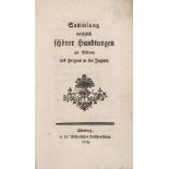 Käufler, Johann Friedrich. Sammlung vorzüglich schöner Handlungen zur Bildung des Herzens in der
