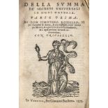 Rosello, Timotheo. Della Summa de secreti universali in ogni materia. 2 Tle. in 1 Bd. Mit 4