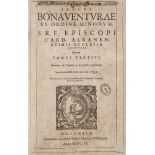 Bonaventura, Sanctus. Opera, Sixti V. Pont. Max. iussu diligentissime emendata. Libris eius multis
