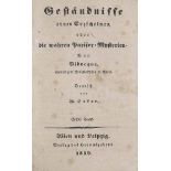 Vidocq, Eugene Francois. Geständnisse eines Erzschelmes, oder die wahren Pariser-Mysterien.