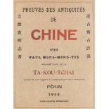 China - - Houo-Ming-Tse, Paul. Preuves des antiquités de Chine. Mit zahlr. tls. ganzs. Abb.