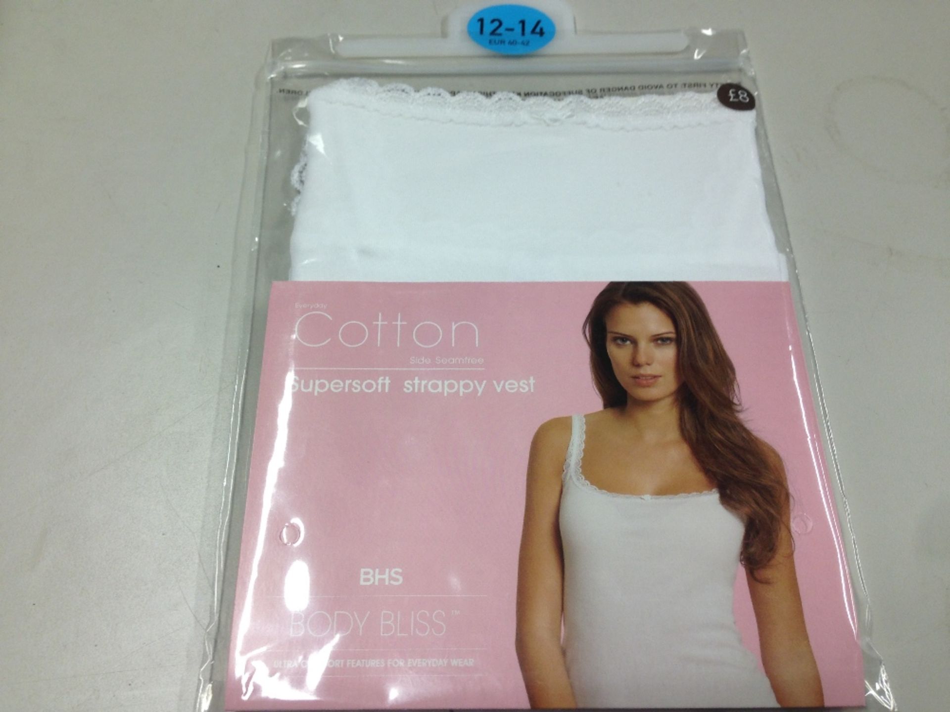 60 x BHS supersoft strappy vest various sizes RRP £8 each
