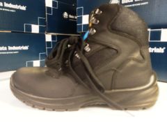 NEW WOMENS SISI BEAT BOOT STEEL TOE - BLACK - SIZE 7