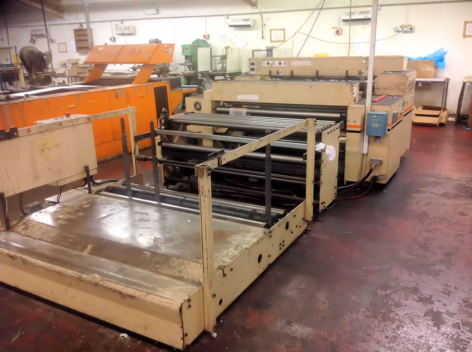 Amplas Model MUSD50 bottom weld bag machine with Servo and surface unwind - Image 2 of 15