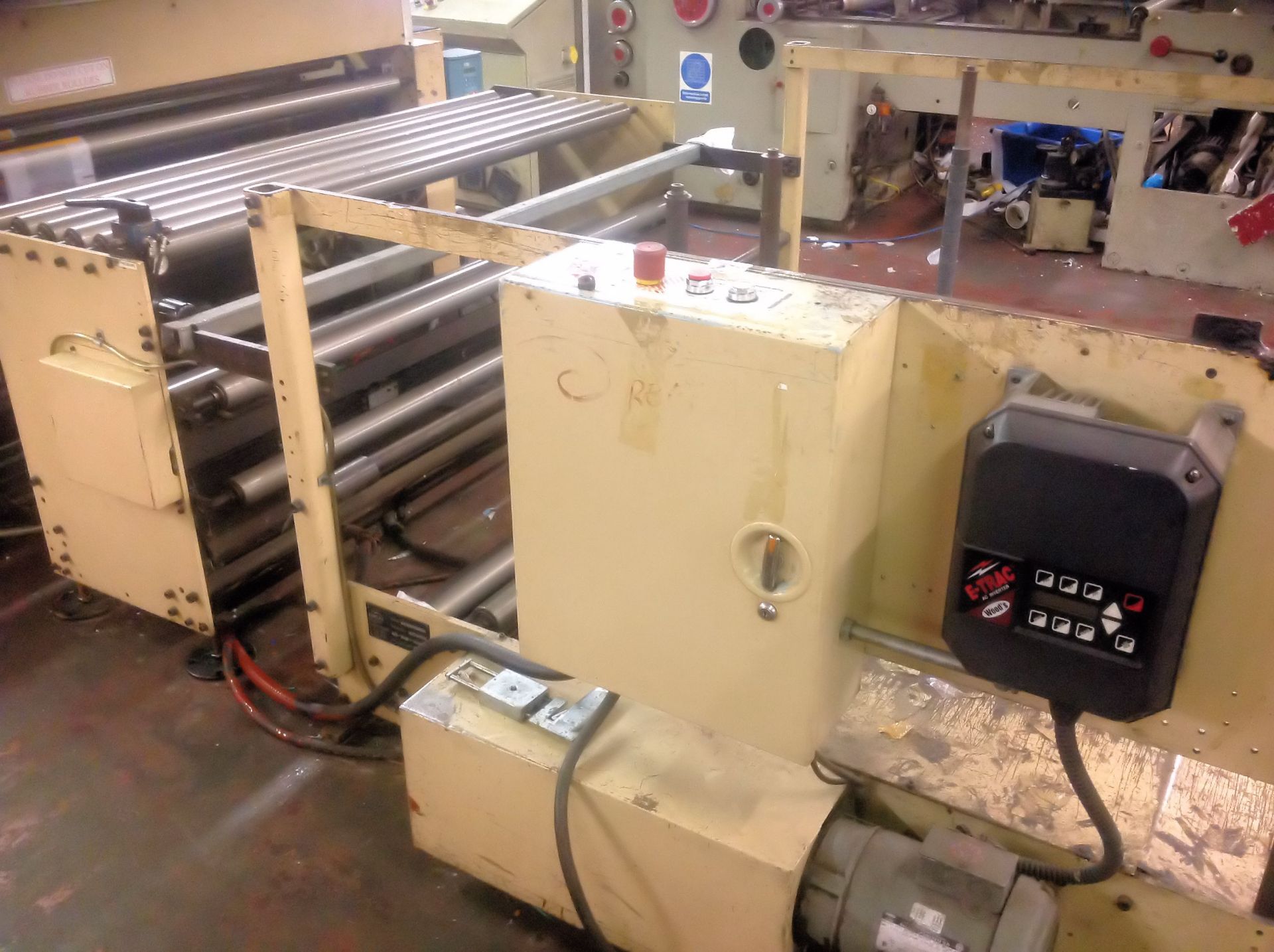 Amplas Model MUSD50 bottom weld bag machine with Servo and surface unwind - Image 5 of 15