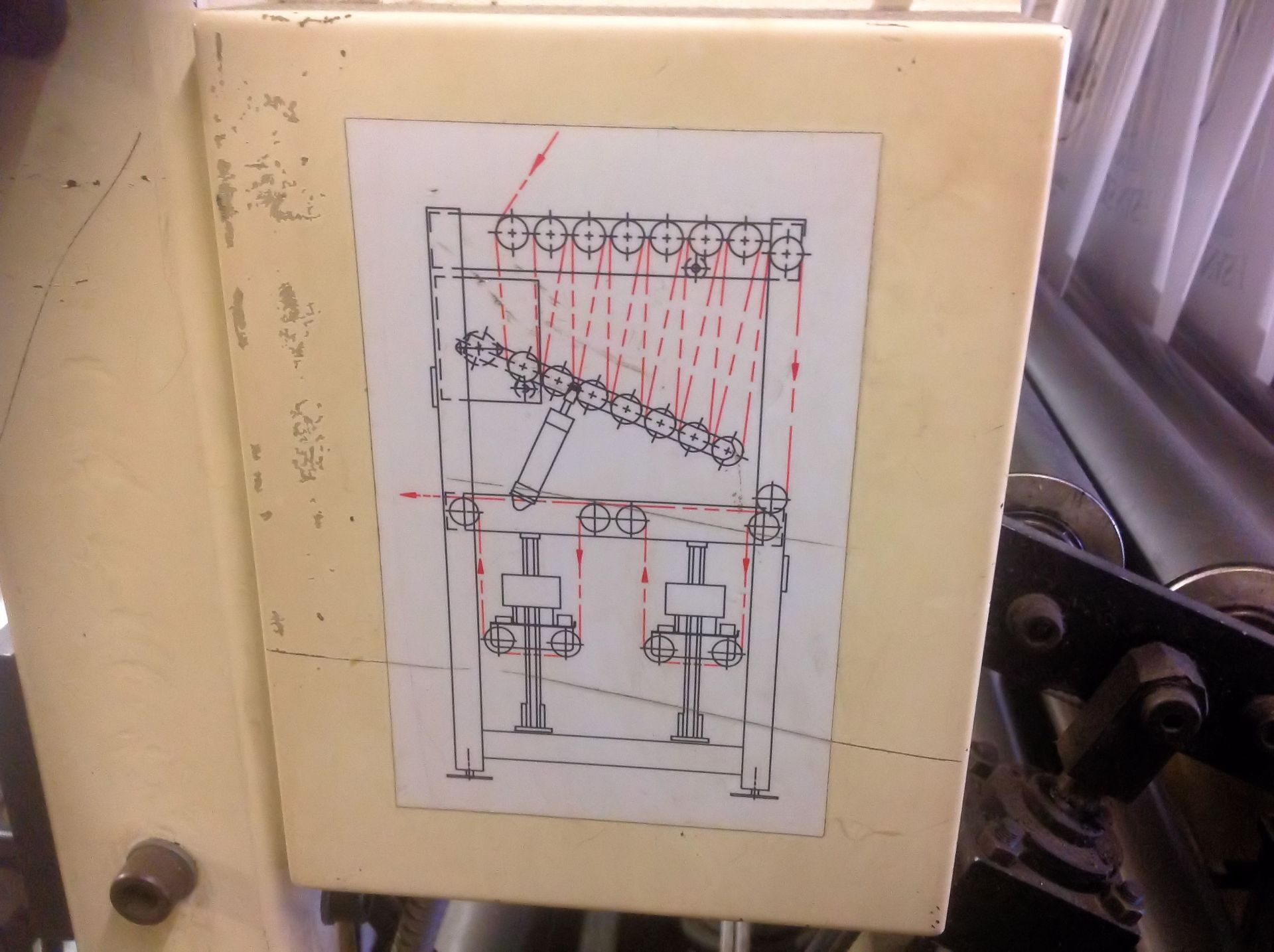 Amplas M1055 high speed 3 track slit seal post gusset vest carrier/ mixed/ bottom weld bag machine - Image 14 of 31