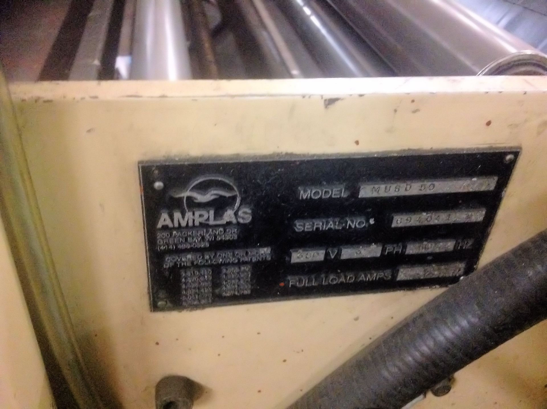 Amplas Model MUSD50 bottom weld bag machine with Servo and surface unwind - Image 7 of 15