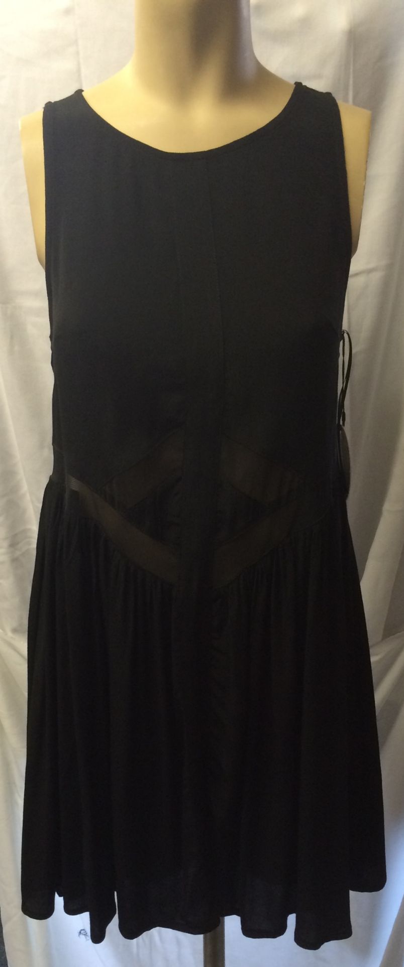 NEW EX DISPLAY KISS THE SKY HOLD ME CLOSE BLACK EXTRA SMALL DRESS