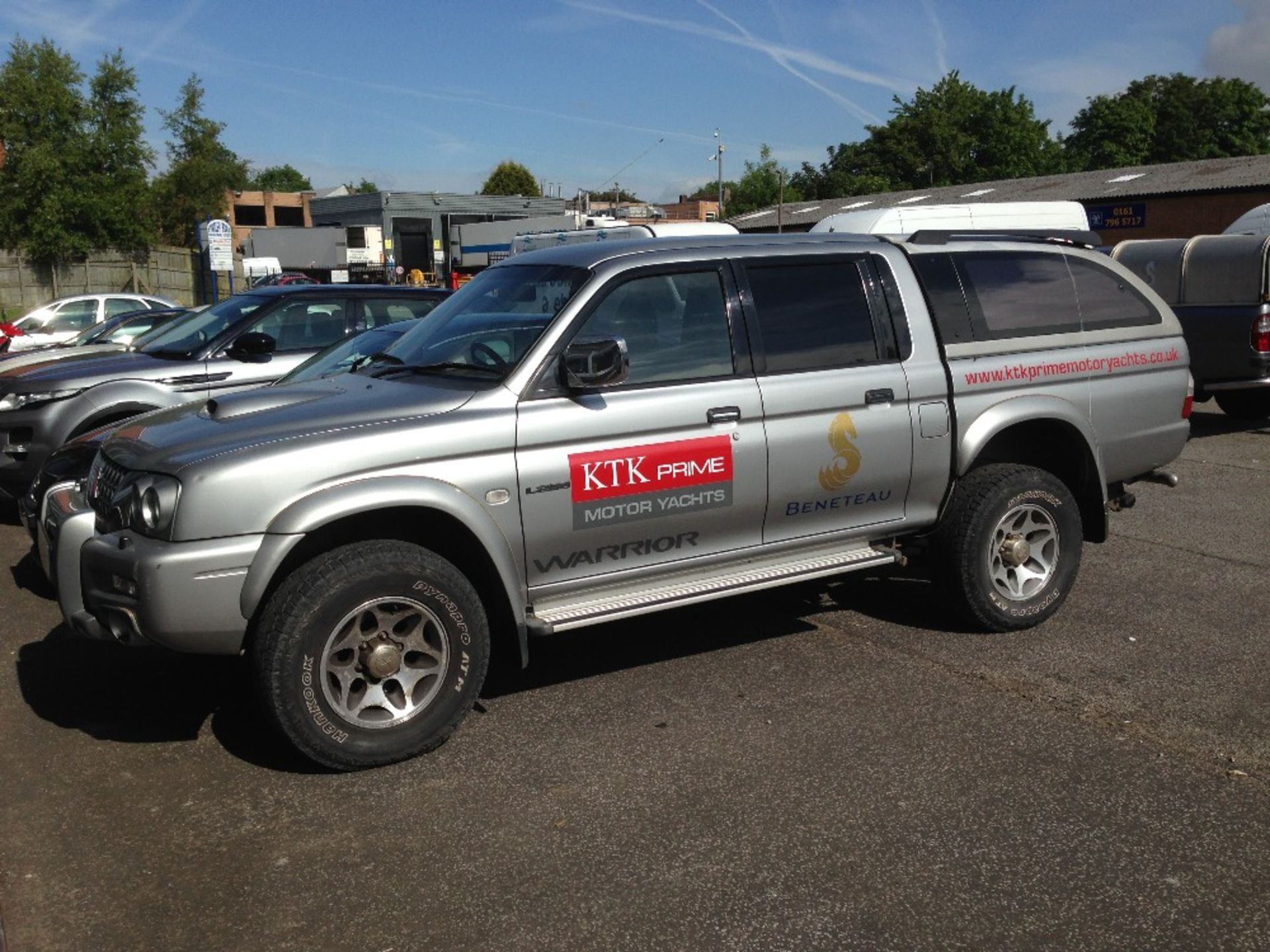 Mitsubishi L200 warrior LWB diesel pickup Reg:WL52 LCP 2477cc registered 19/02/2003 90,306 miles