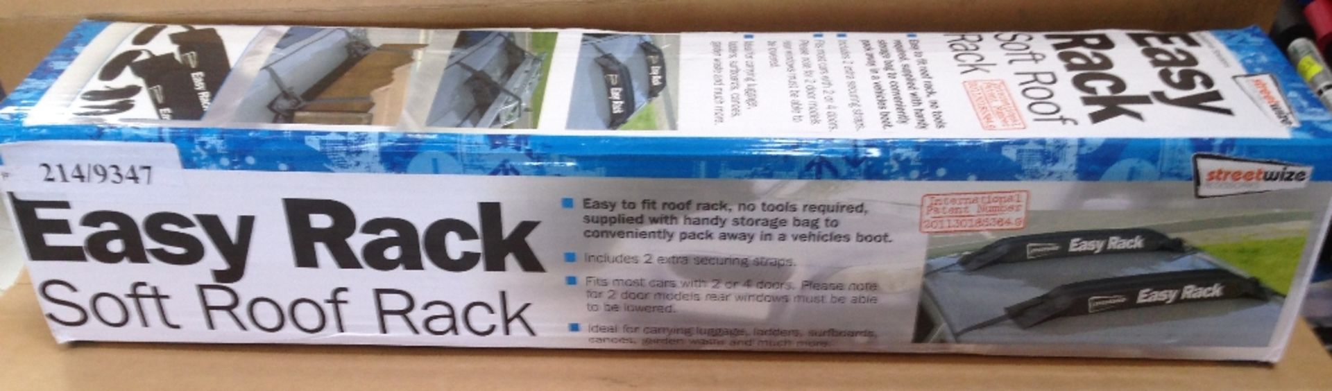 5pcs Easyfit soft roof rack system - rrp £39.99 each - Image 2 of 2