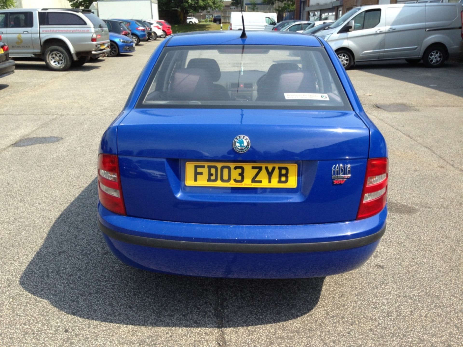 2003 Skoda Fabia 1.4 16V petrol car 112000 miles - Image 4 of 7