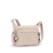 Kipling Gabbie Medium Shoulder Bag-Caffe Latte RRP £64.99    [2555~17-3]