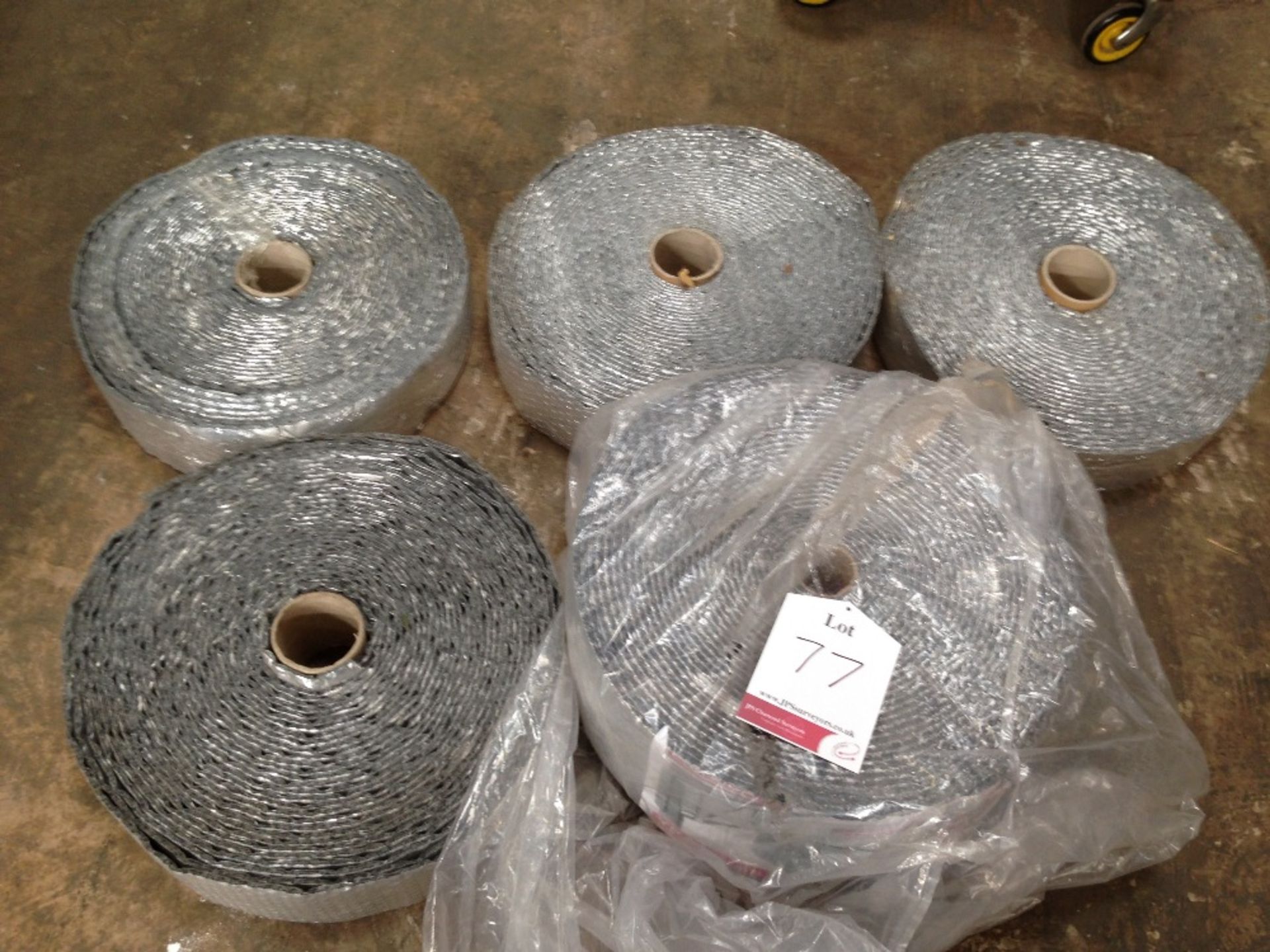 5 x Rolls of Double Bubble insulation