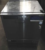 Williams stainless steel counter fridge