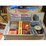 A quantity of Meccano ( 1960's and '70's )to include geared 3-12 volt electric motor and Meccano