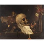 GEORG SCHULTZ II. (AUCH SCHOLTZ)
1622- Breslau - 1677

Vanitas-Stillleben mit Blumenstrauß,