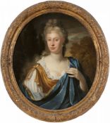 Pieter van der Werff 1665 Rotterdam - 1722 Rotterdam - Bildnis einer Dame des Adels - Öl/Lwd. 79,7 x