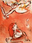 Marc Chagall 1887 Witebsk - 1985 St. Paul de Vence - "Das Gesicht Israels" / "Thamar, die